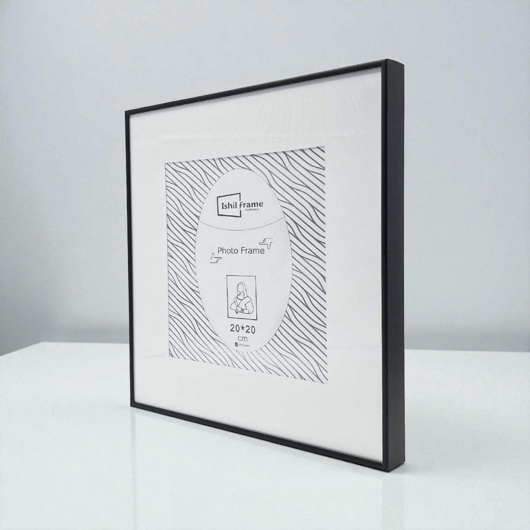 قاب عکس فلزی سایز 30*30 مناسب برای عکس 20*20